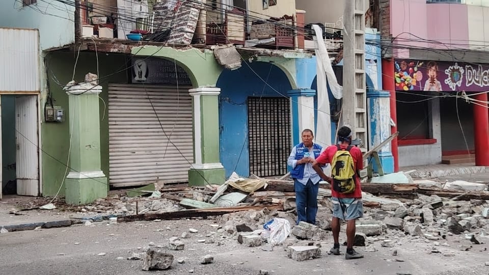 Sismo en Esmeraldas