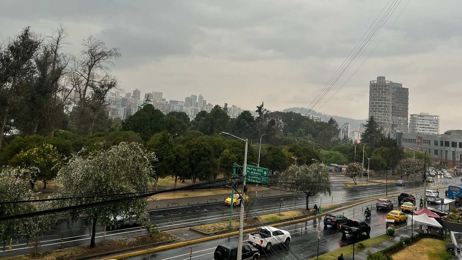 Se reportan lluvias en Quito desde este viernes 27 de septiembre