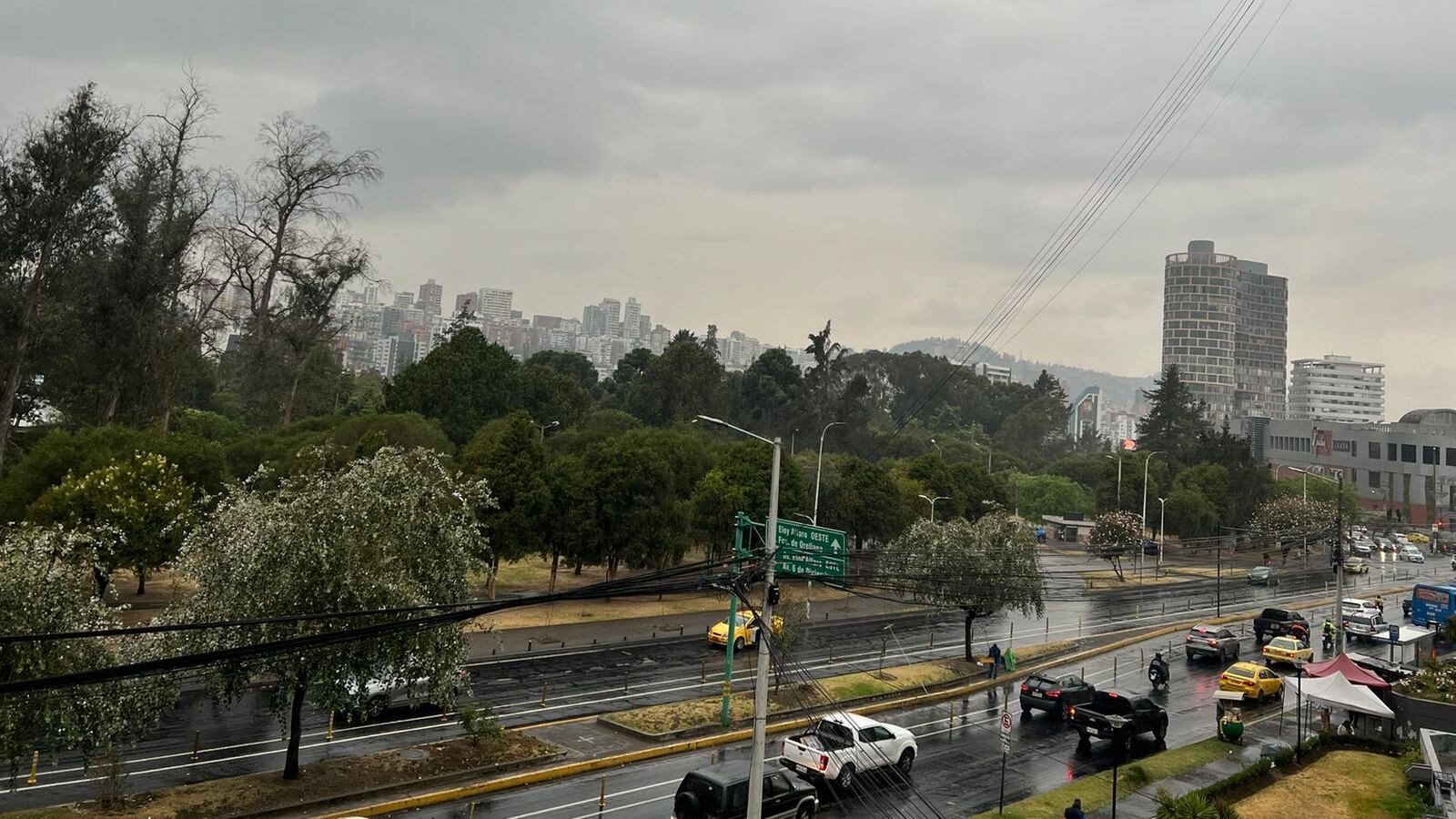 Se reportan lluvias en Quito desde este viernes 27 de septiembre