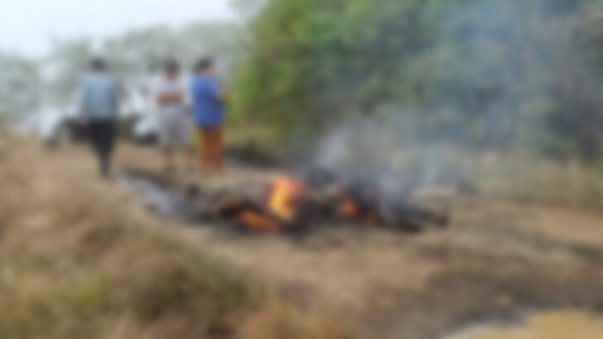 Queman vivos a tres hombres en Chone, Manabí ¿eran delincuentes?