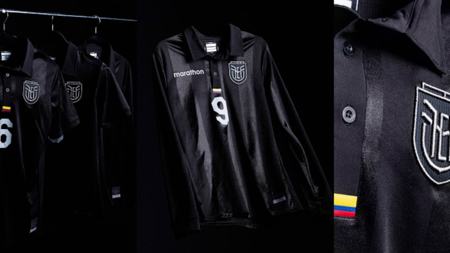 La indumentaria conmemorativa diseñada por Marathon Sports retoma el color negro.