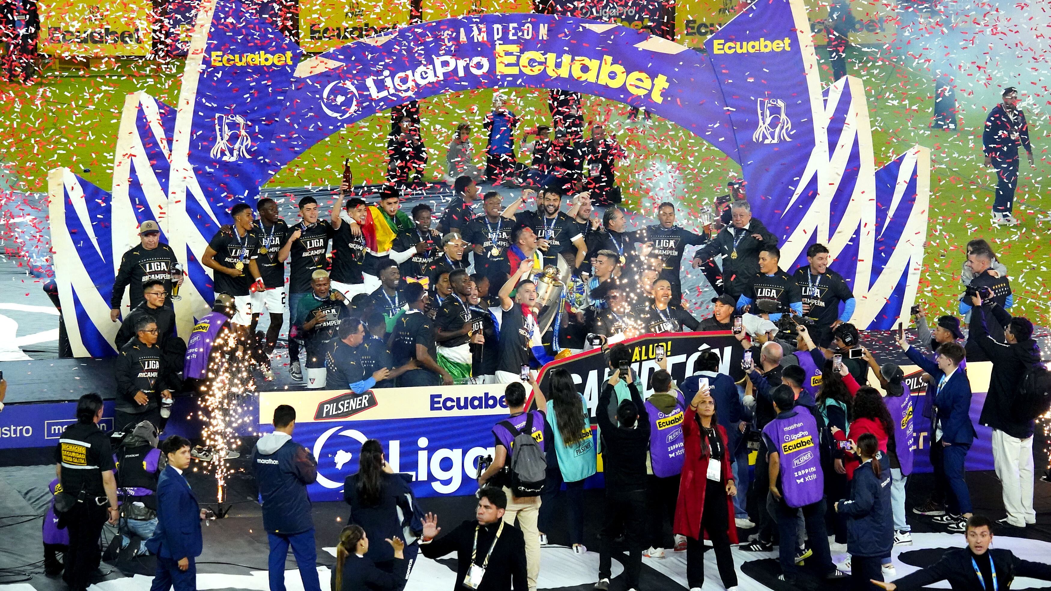 Liga de Quito campeón de la Liga Pro 2024