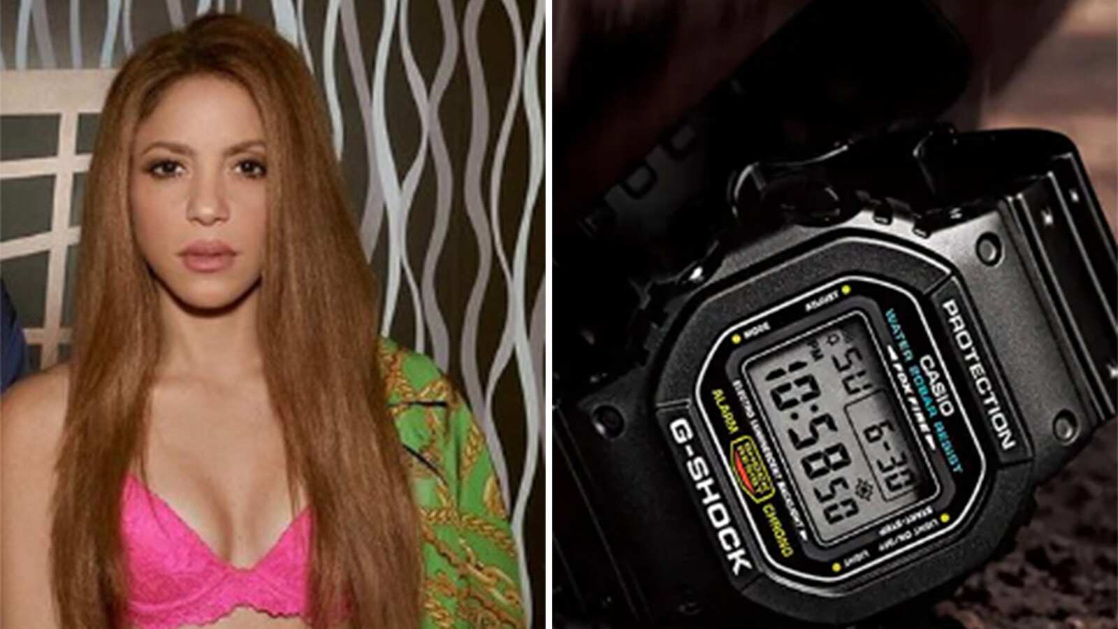 Casio le respondió elegantemente a Shakira.