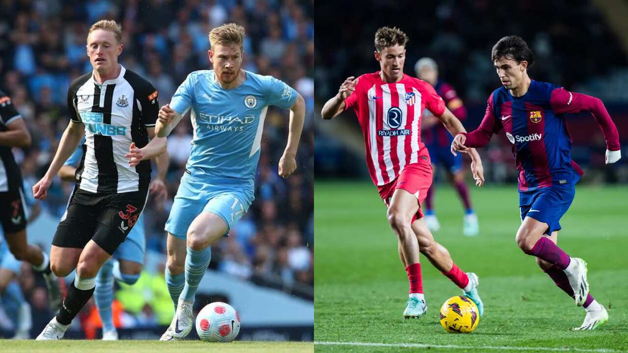 Agenda DIrectv MAnchester City vs Newcastle y Atlético de Madrid vs FC Barcelona