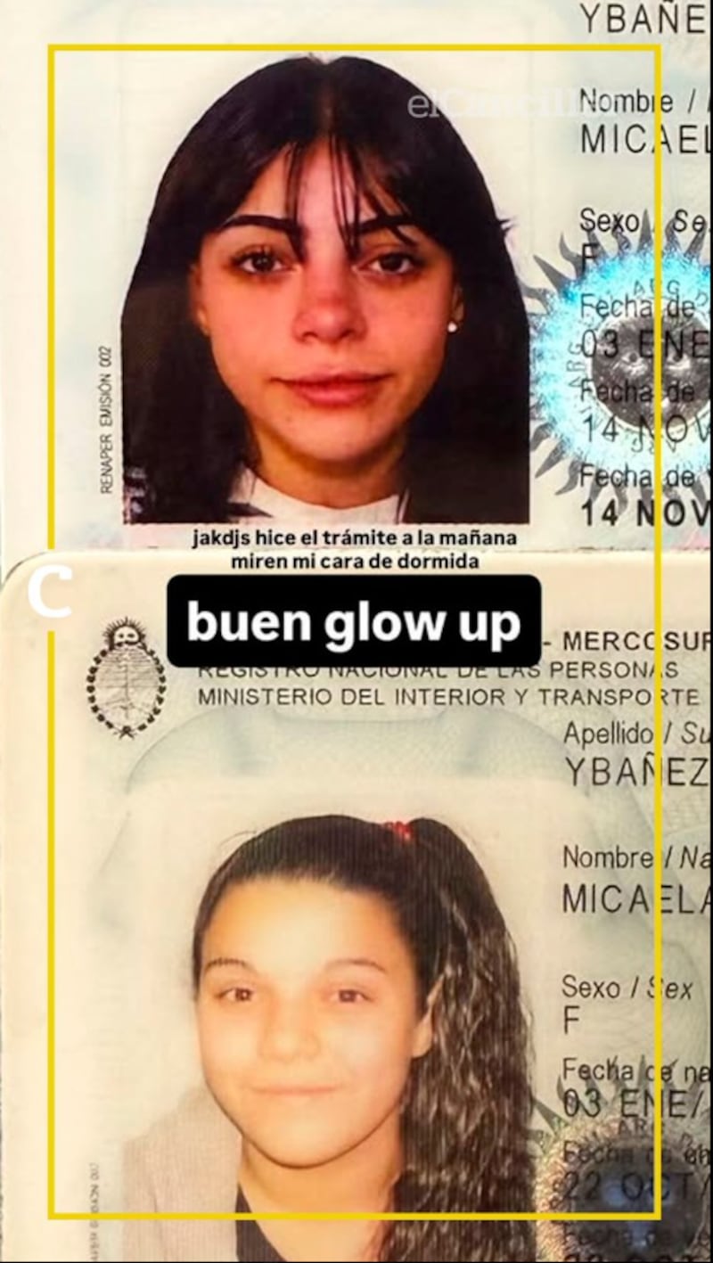 El antes y después de Milica