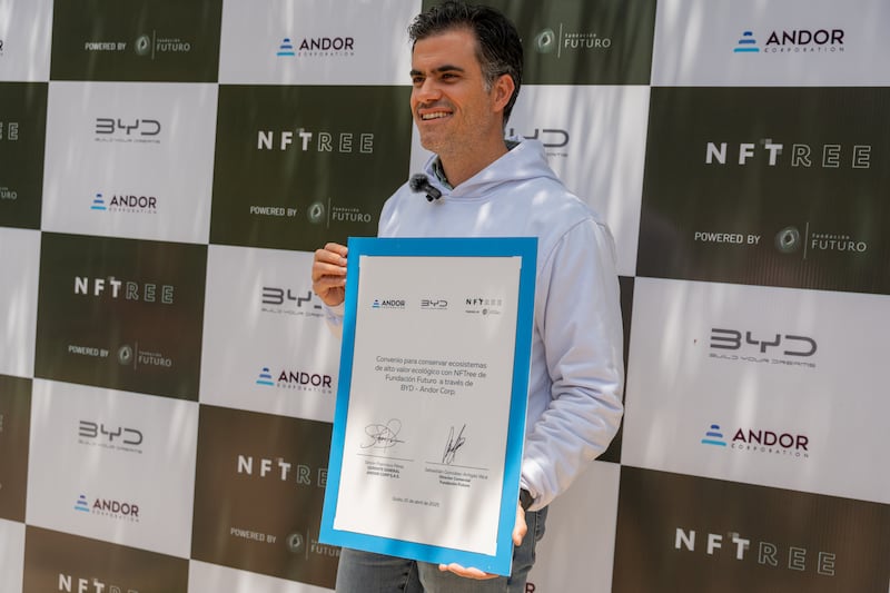 BYD y Fundación Futuro unen fuerzas conservar el Chocó Andino