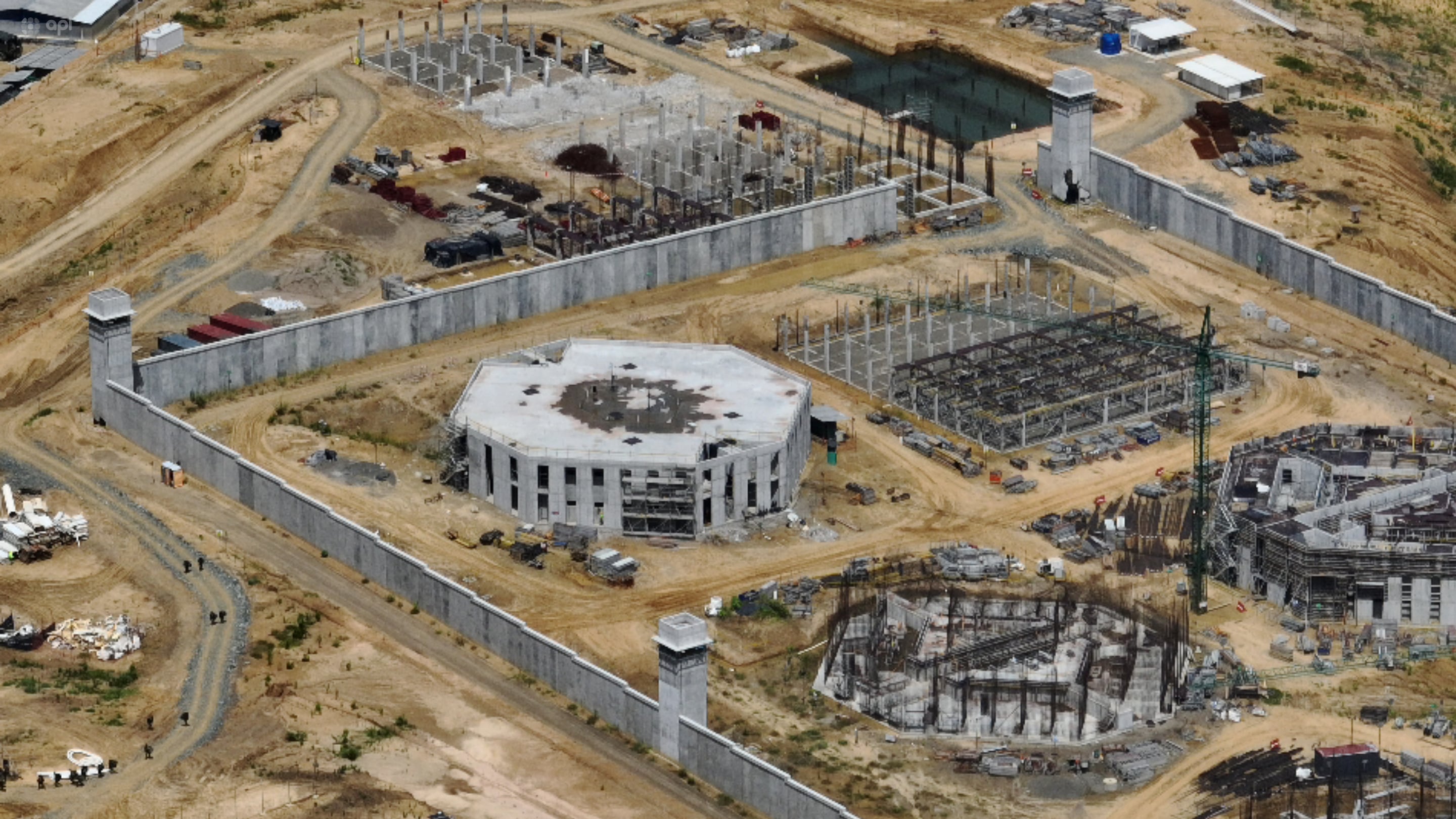 Fotos: así luce la construcción de la nueva cárcel del “Encuentro” en Santa Elena