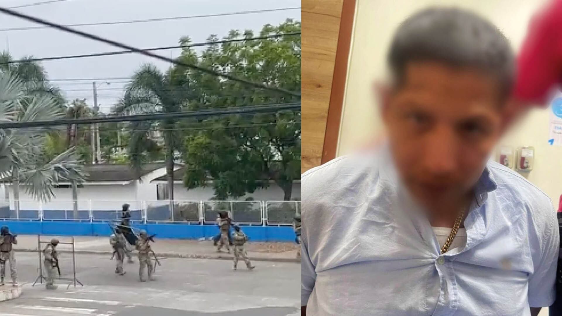 La captura de un líder de Los Lobos desató balacera en cuartel de la Policía