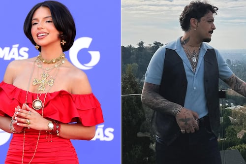 ¿Hay crisis? La foto que probaría que Ángela Aguilar y Christian Nodal pasaron Año Nuevo separados