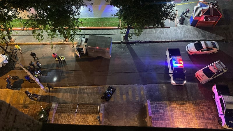 Sicariato en la avenida 6 de Diciembre y Portete, Quito