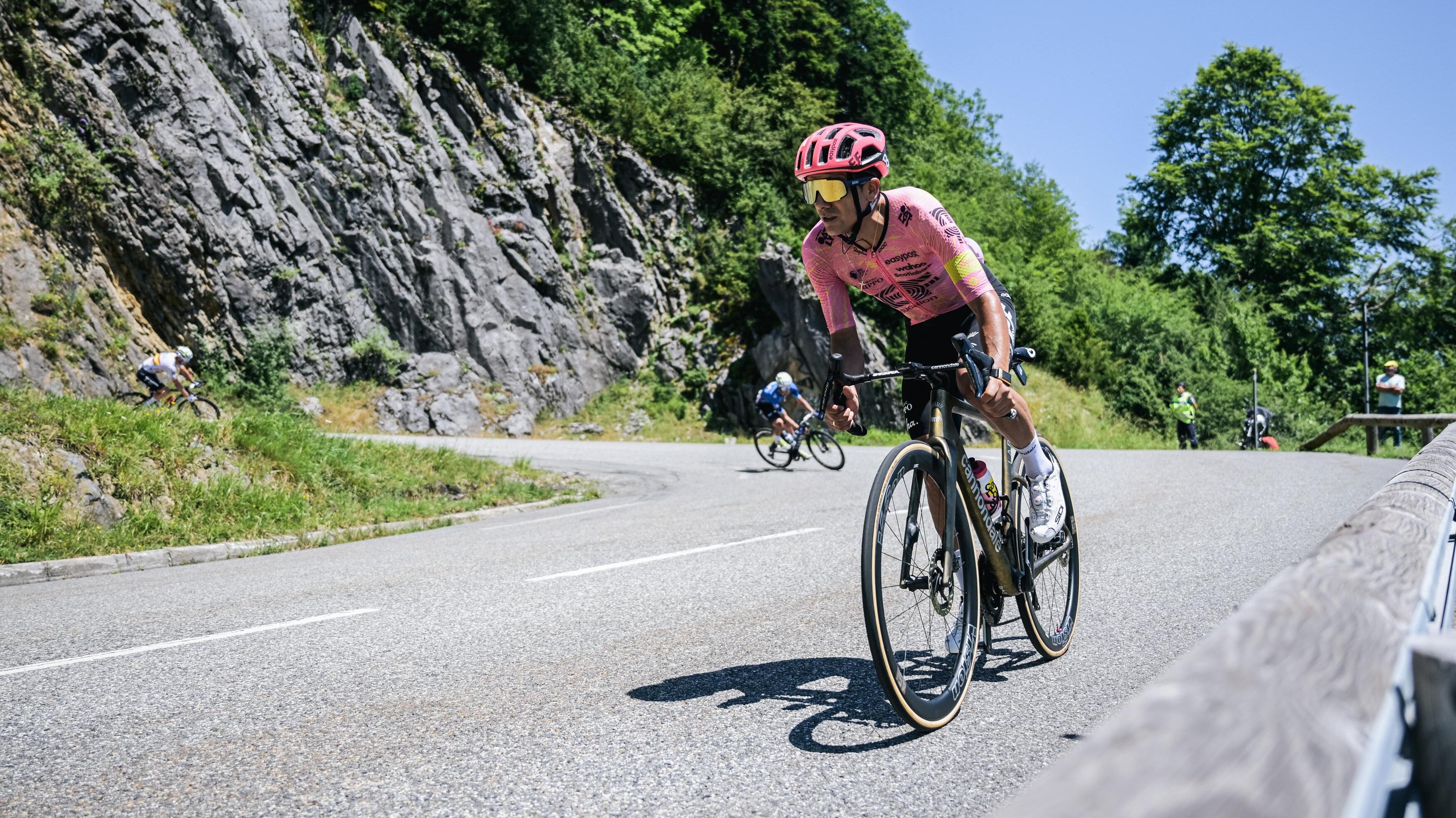 Richard Carapaz en el Tour de Francia