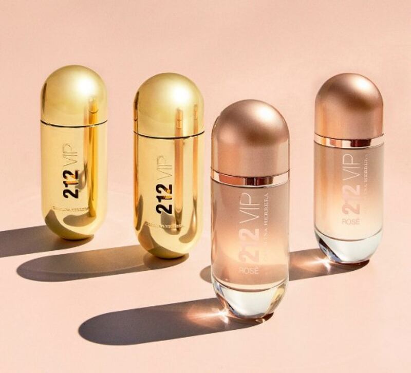 Perfumes 212 VIP e 212 VIP Rosé