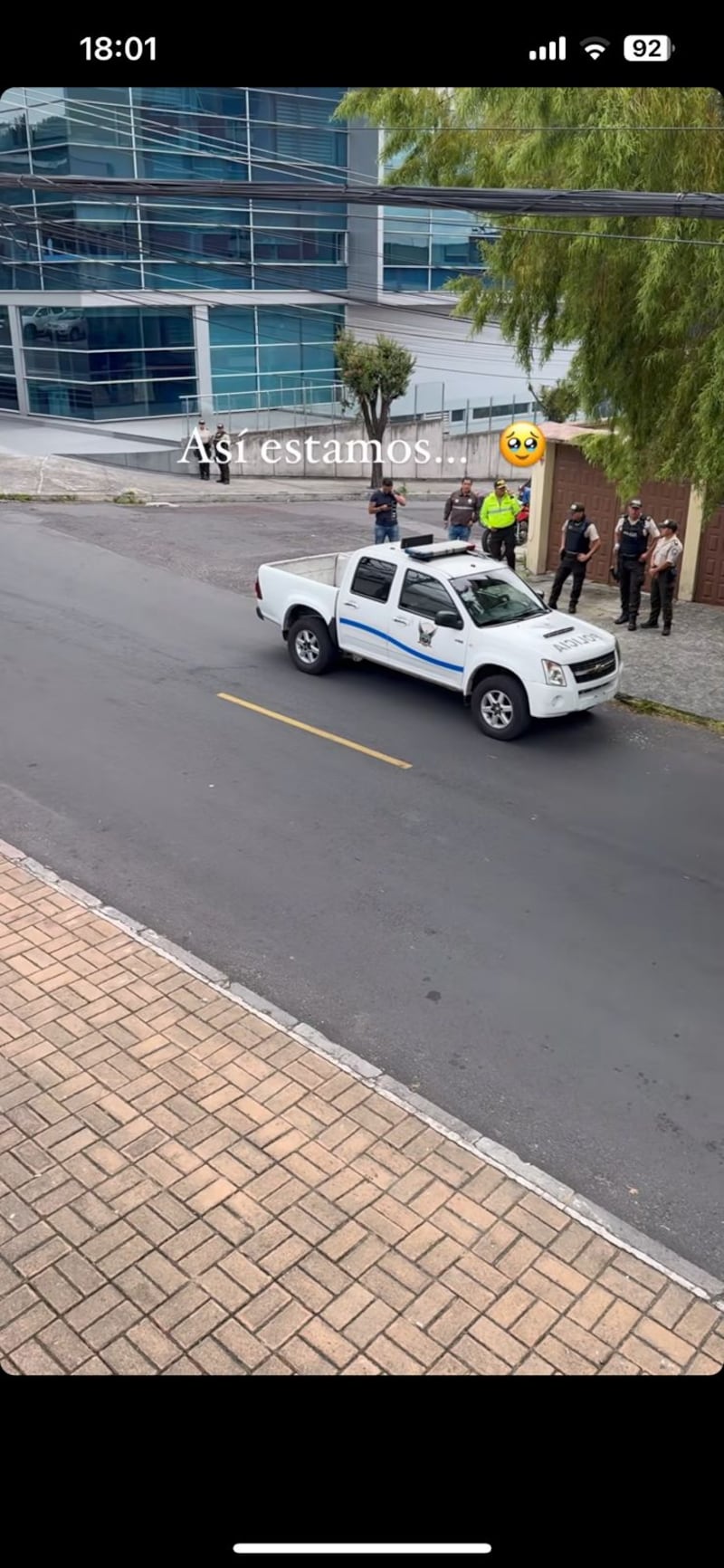 Gisella Bayona muestra cómo trabajan en TC Televisión tras atentado en Guayaquil