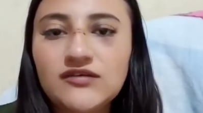 Mujer agredida en Otavalo