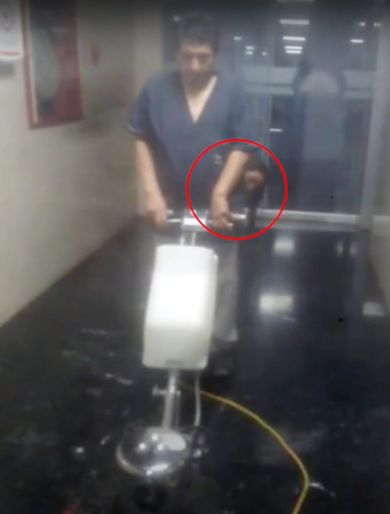 Asambleísta revela video del fantasma en el Palacio Legislativo