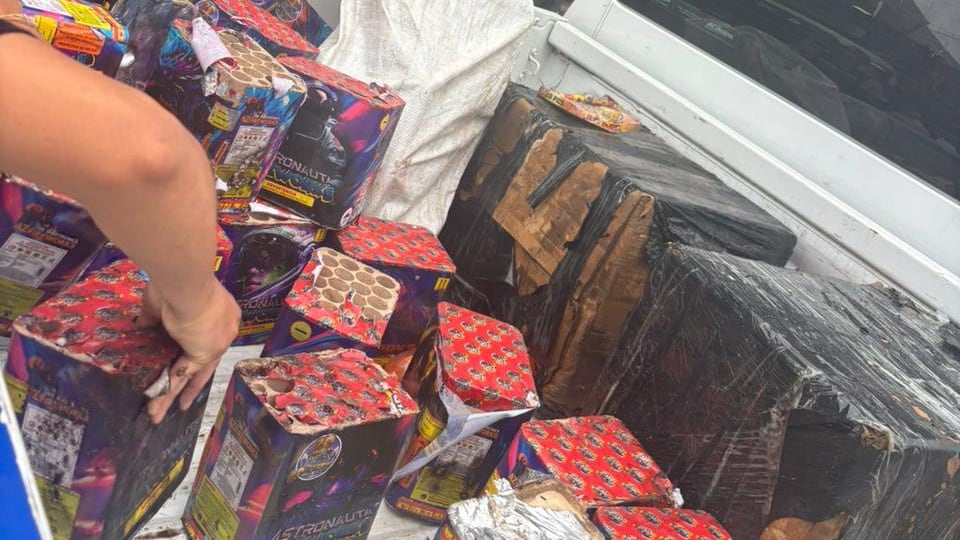 Pirotecnica en Manabí