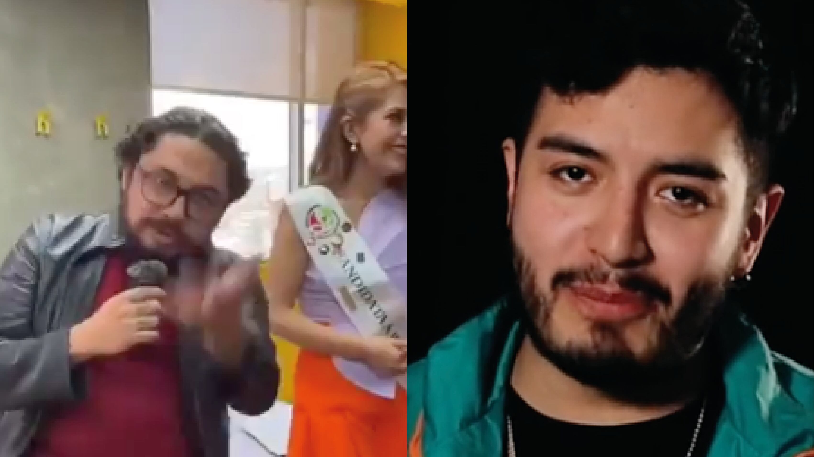 Tiktoker amabateño no perdonó el insulto de periodista