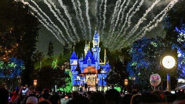 Parque de diversiones de Disneyland.