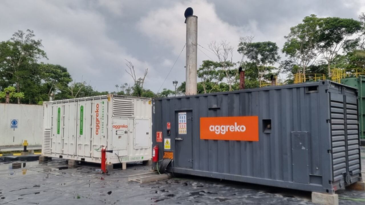 Baterías que se instalarán en la región amaazónica.