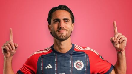 Leonardo Campana con el New England Revolution de la MLS