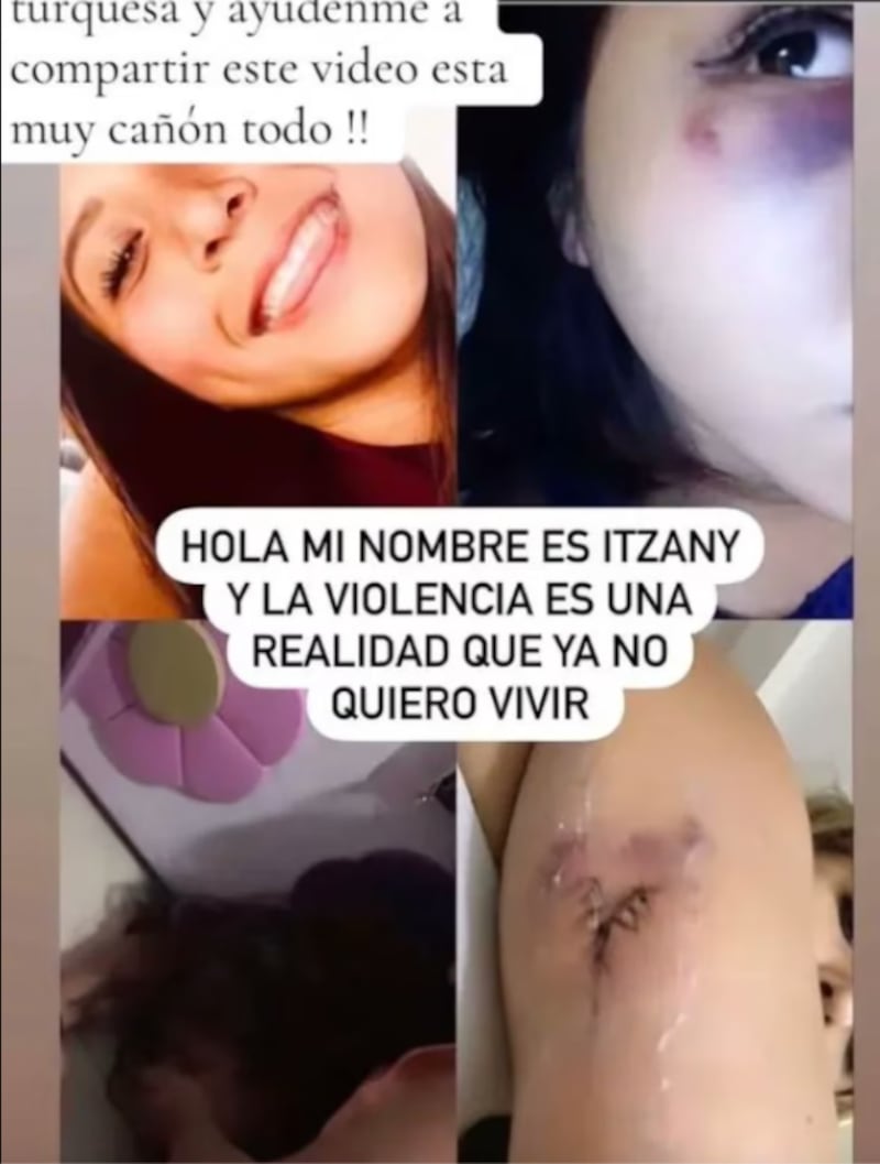 Itzany, maltrato familiar