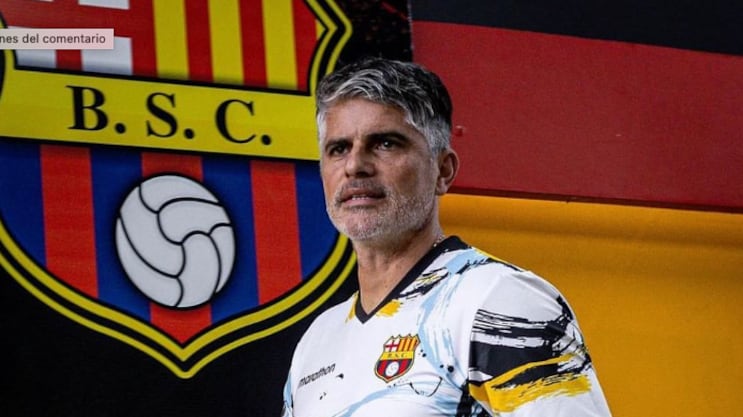 Diego López, exentrenador de Barcelona SC
