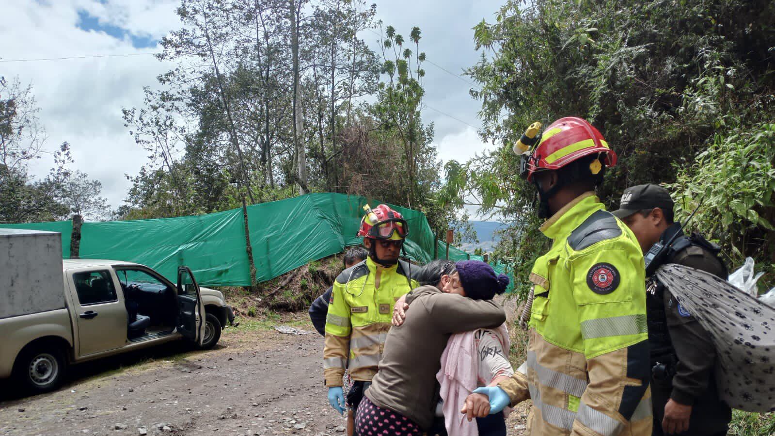 Turista encontrada sana y salva en el cerro Pasochoa.
