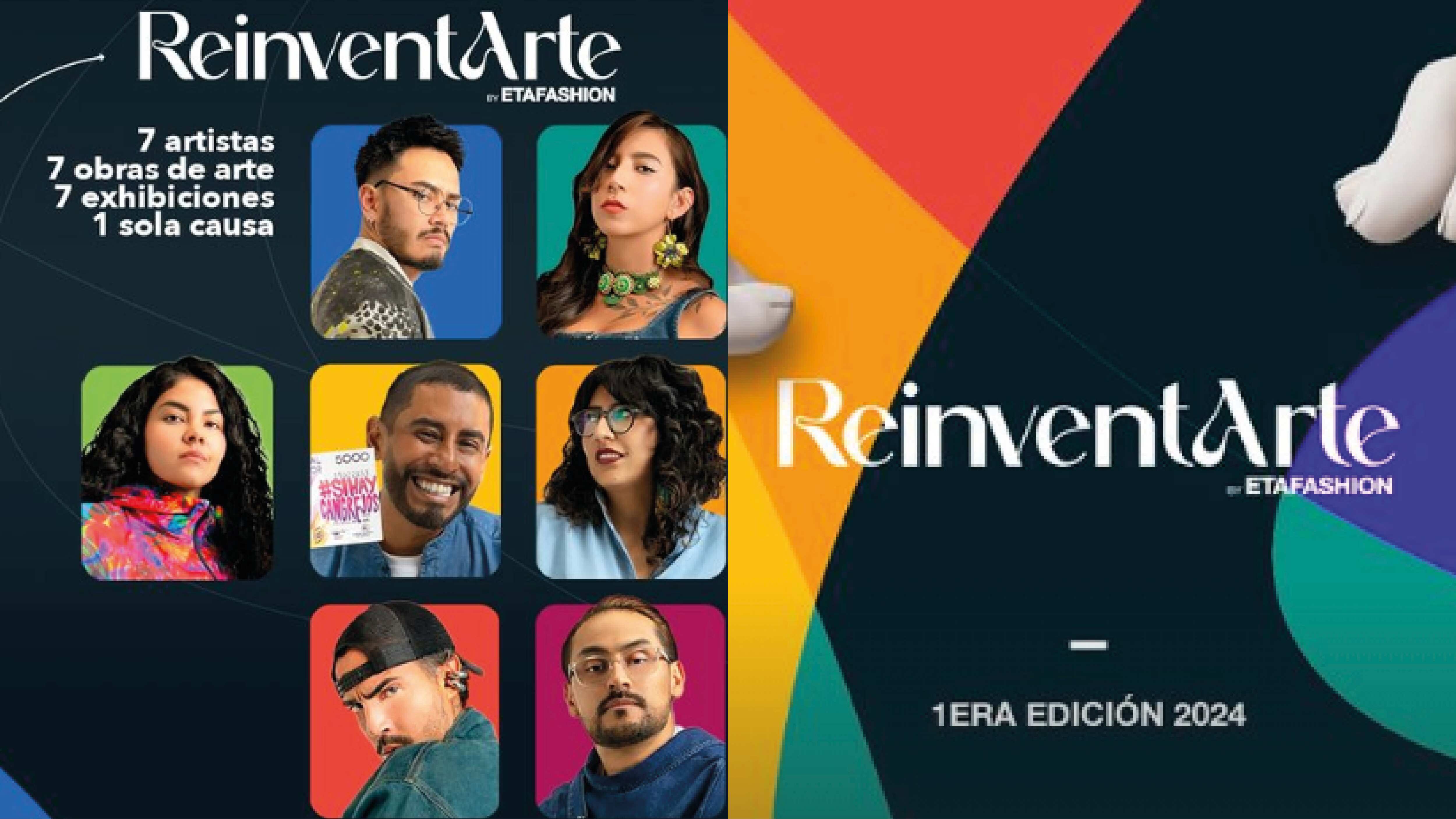 ETAFASHION presenta a los artistas y fundaciones de reinventarte