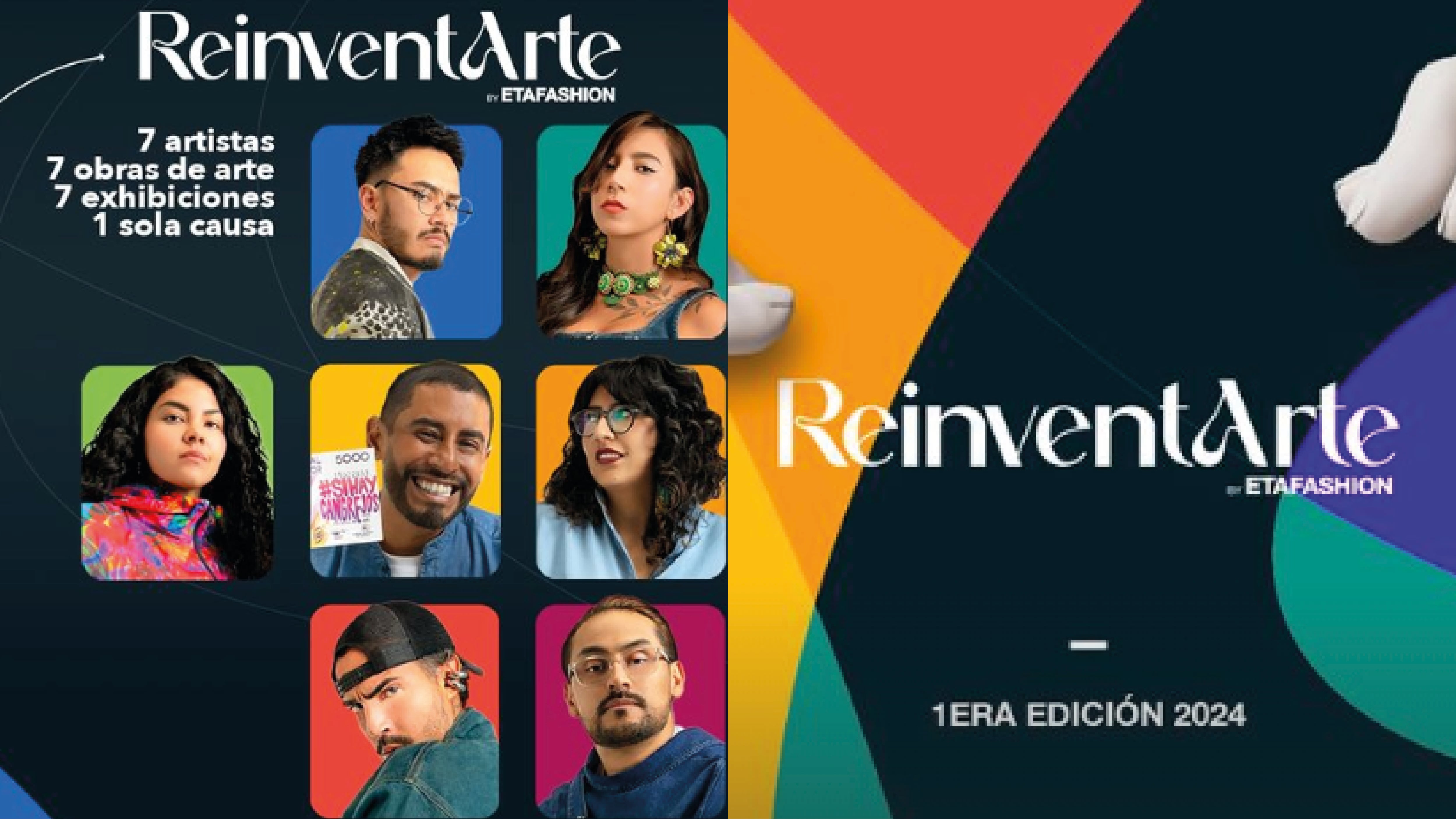 ETAFASHION presenta a los artistas y fundaciones de reinventarte