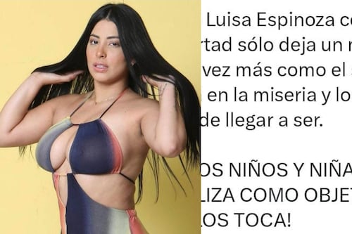 “Ya está libre y teniendo pruebas”: usuarios en Twitter reaccionan a salida de prisión de Luisa Espinoza