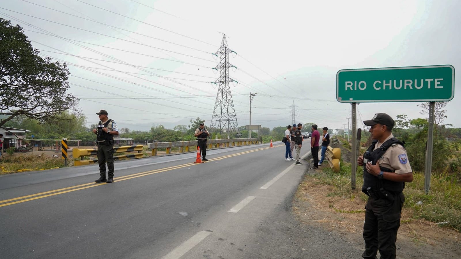 Explosión en Puente Churute