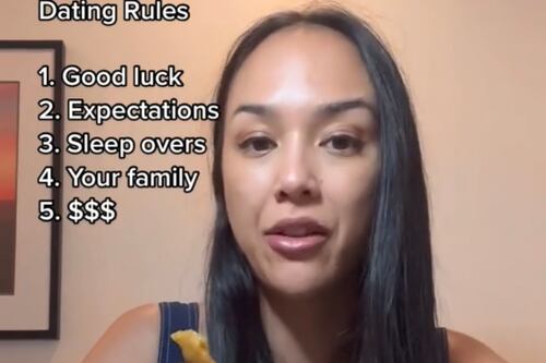 Madre comparte serie de requisitos que deben cumplir los novios de sus hijas