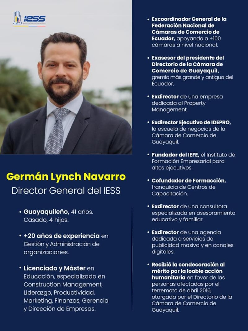 Perfil de Germán Lynch Navarro