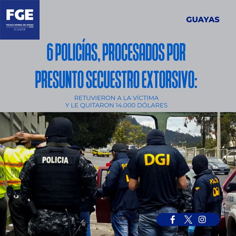 Policías se habrían apropiado de USD 14.000 de un hombre que iba a comprar un carro en Guayaquil