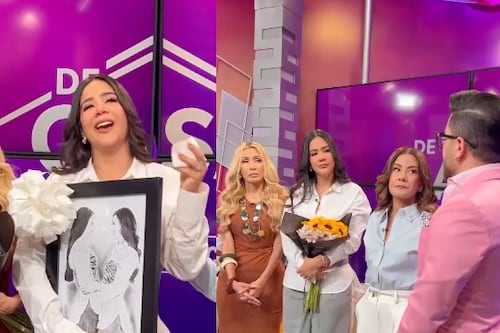 Michela Pincay reaparece en TV tras duelo familiar: Así fue su bienvenida