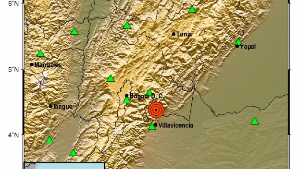 Sismo en Colombia 17 de agosto