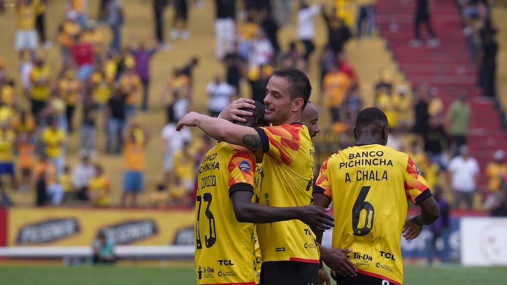 Octavio Rivero con Barcelona SC