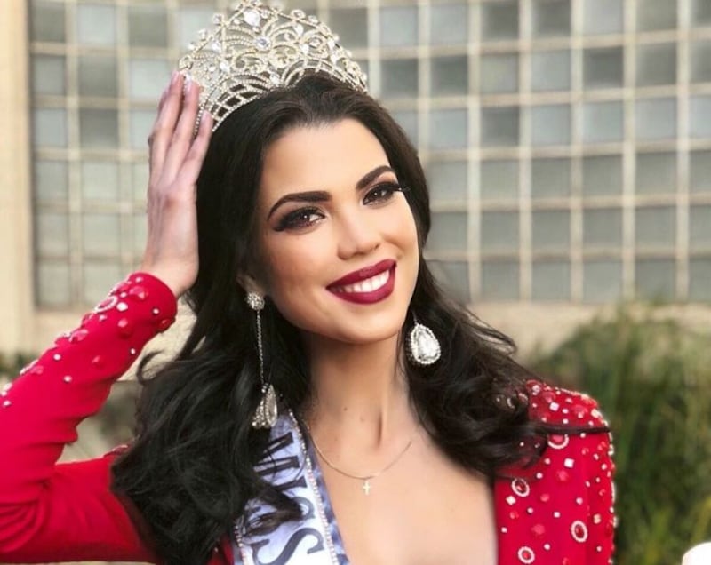 Andrea Díaz, candidata al Miss Universo 2018