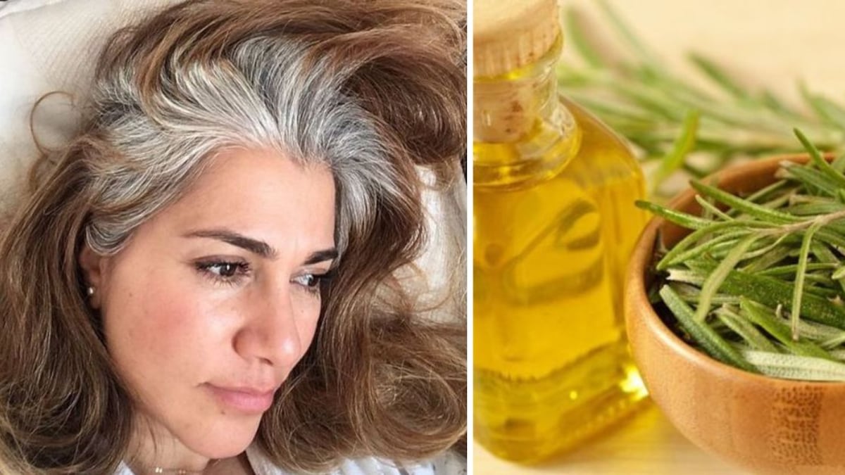 Cabello: mascarillas naturales para eliminar las canas