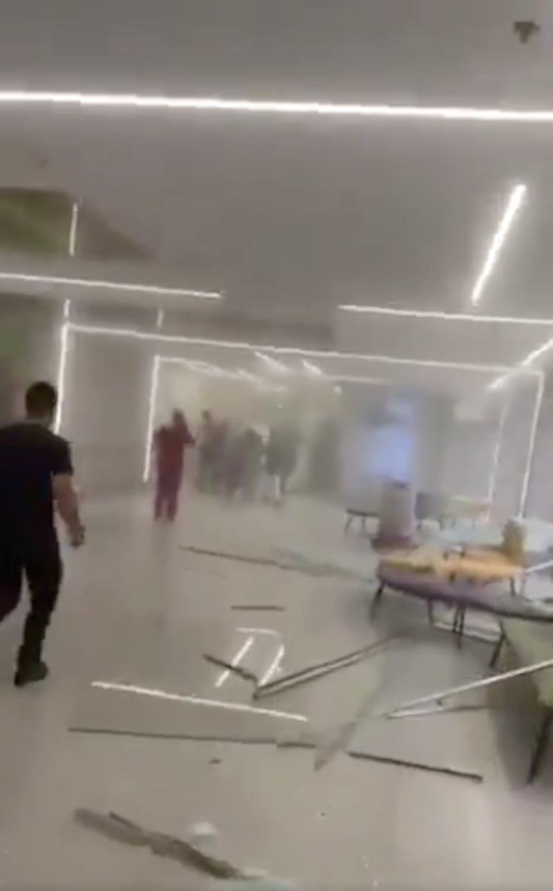 Ataque a hospital en Israel.