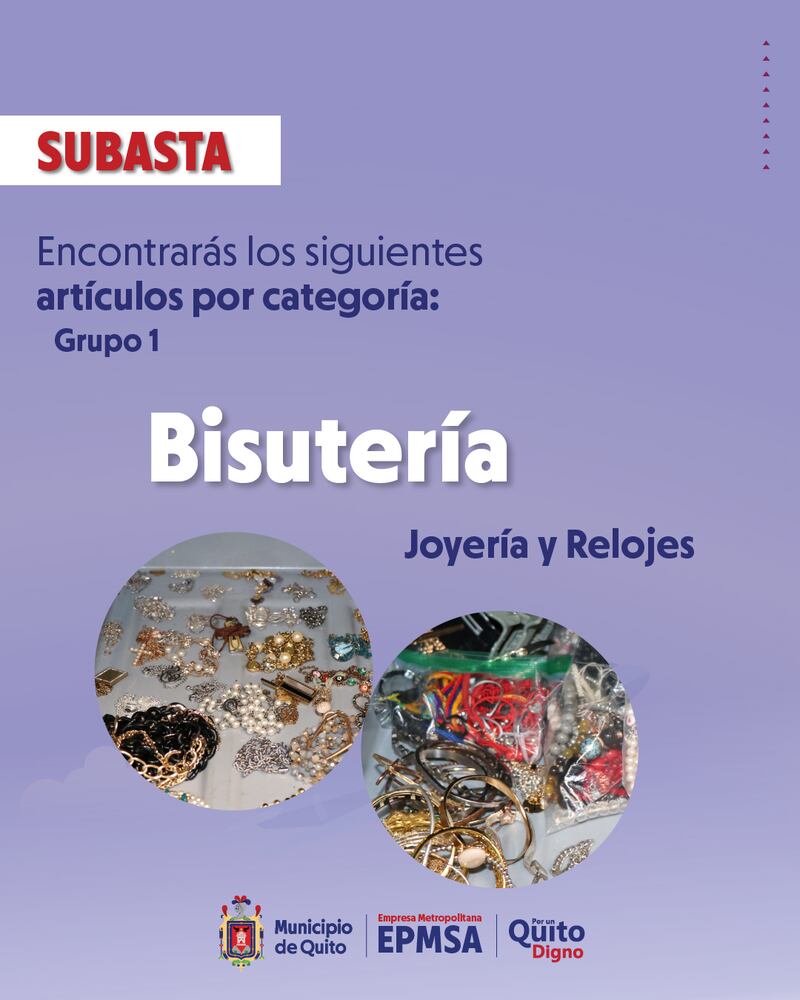 Subasta en el aeropuerto de Quito