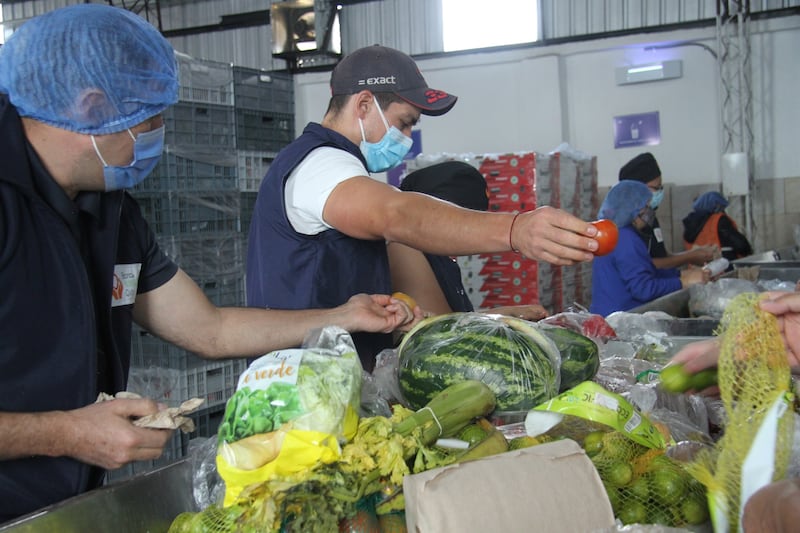Trabajo con el Banco de Alimentos