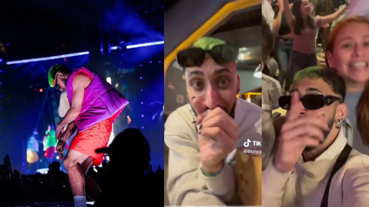 Reacción de bailarines de Bad Bunny