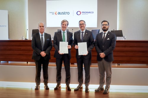 Banco del Austro y Proparco apuestan por el financiamiento sostenible para PyMEs en Ecuador