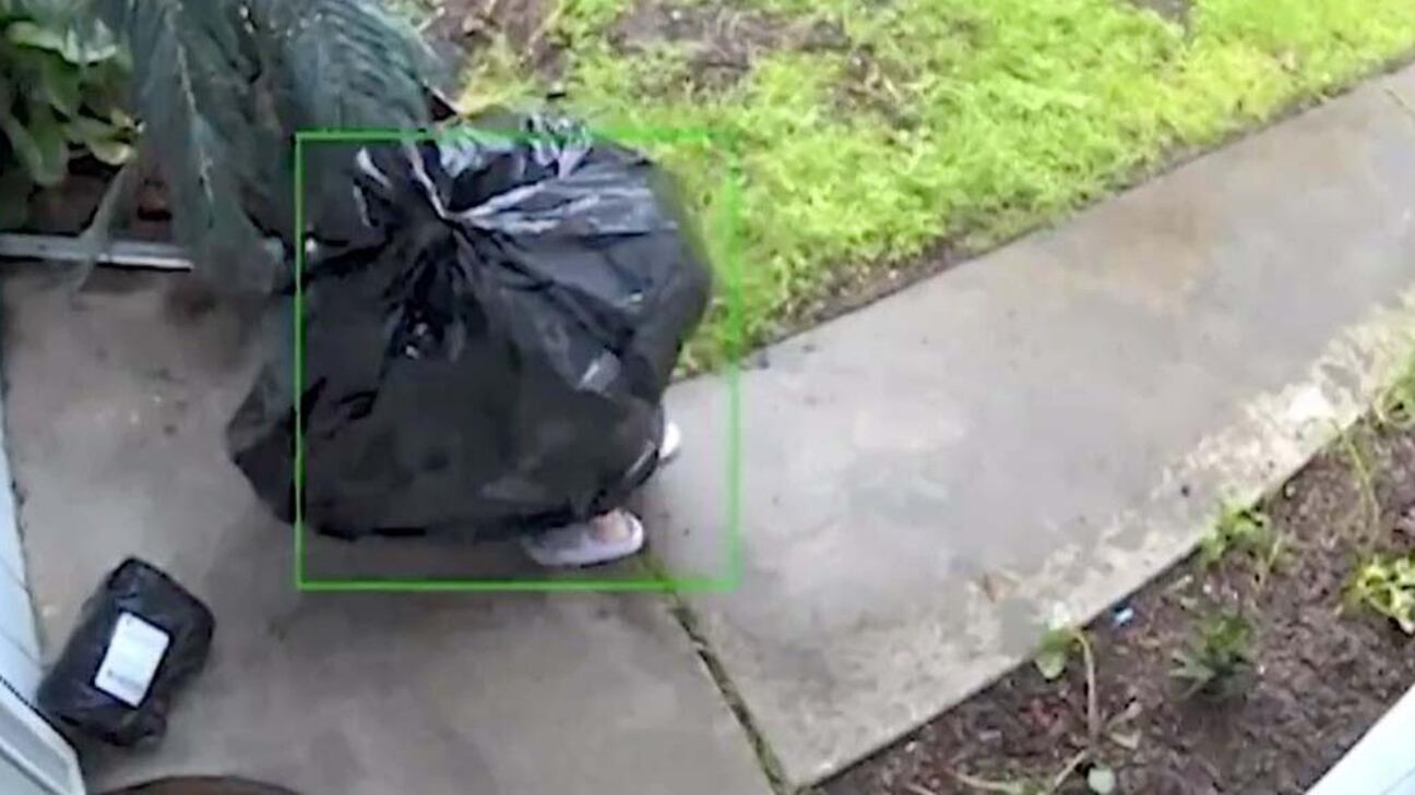 Imágenes del ladrón tomadas de la cámara de seguridad