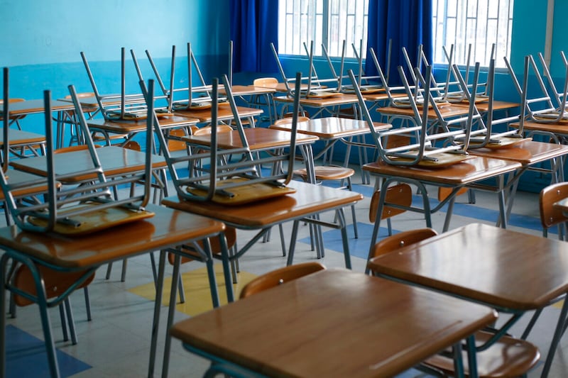 Colegios sin clases