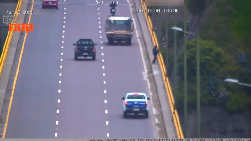 Intento de suicidio en el Puente del Chiche