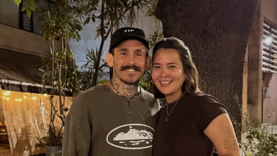 Chito Vera y su esposa María Paulina.