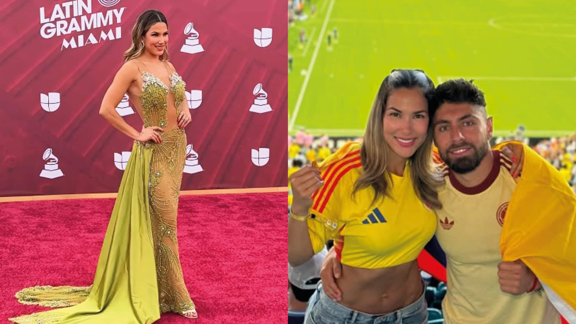 Alejandra Jaramillo y su novio Beta Mejía