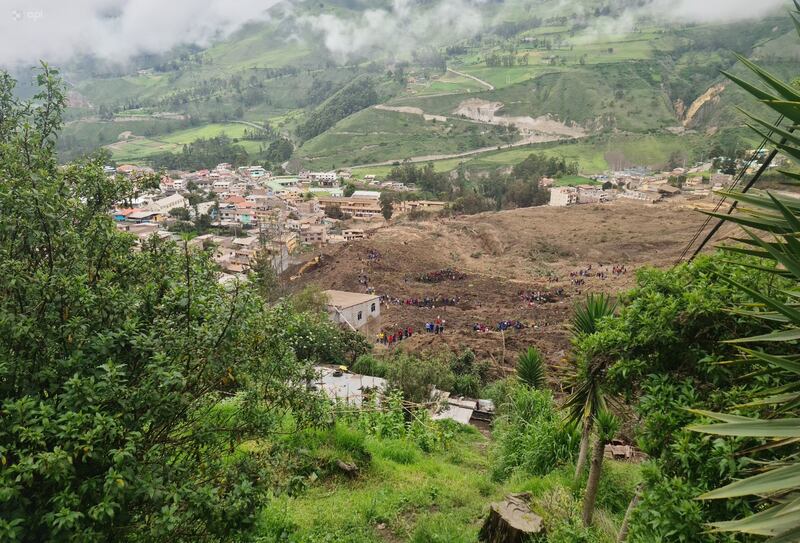 Desastre en Alausí